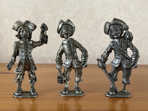 Pewter figure statues - 3,