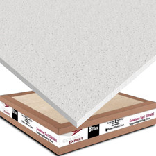 Sandstone Texture Suspended Ceiling Tiles 595mm x 595mm For 600x600 Grid System