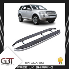 SIDE STEPS RUNNING BOARDS FOR LAND ROVER FREELANDER 2 NEW OEM STYLE 2006-2014 UK