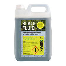 Liquipak Black Fluid - Driveway, Patio & Drain Cleaner Strong Outdoor Cleaner 5L