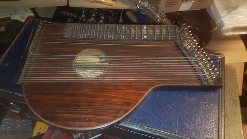 Vintage zither - vintage,
