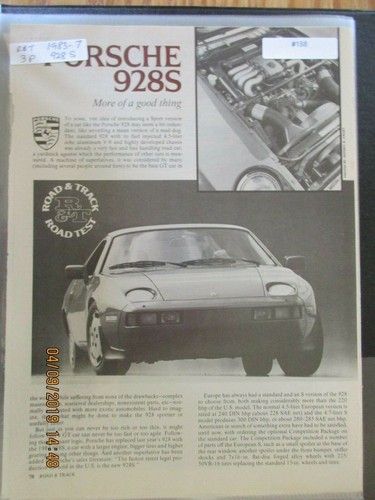 158 porsche article - article, road