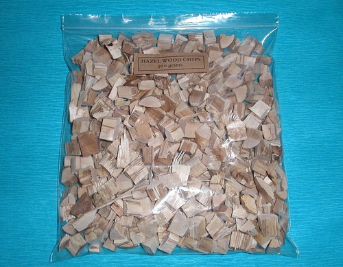 Hazel wood chips 500g - 500g, bag