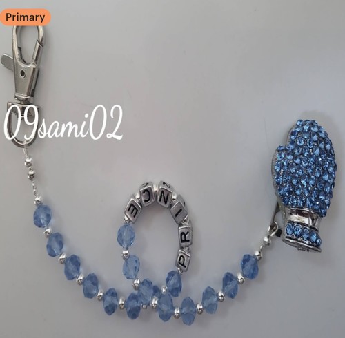 Personalised bling dummy - dummy, clip