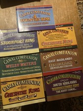7 x Canal Companion Books J.M