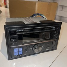 Alpine CDE-W235BT Car CD Bluetooth AUX-IN MP3 Player Stereo. Double DIN