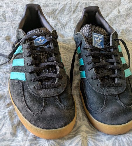 Adidas gazelle black blue - gazelle, &