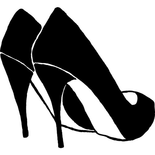 Shoes unmounted rubber - unmounted, stamp