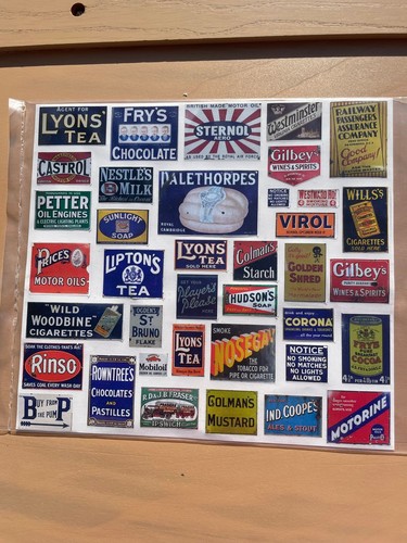 Advertising sign stickers - , for