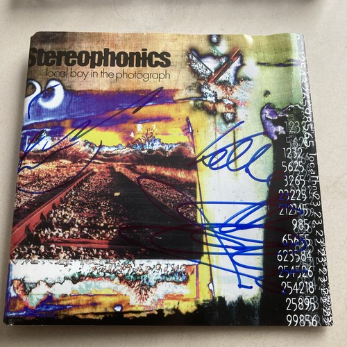 Stereophonics signed sleeve - cd,