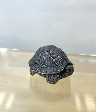 Turtle Silver coloured Hinged