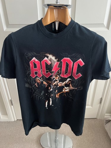 Vintage acdc shirt black - acdc, m