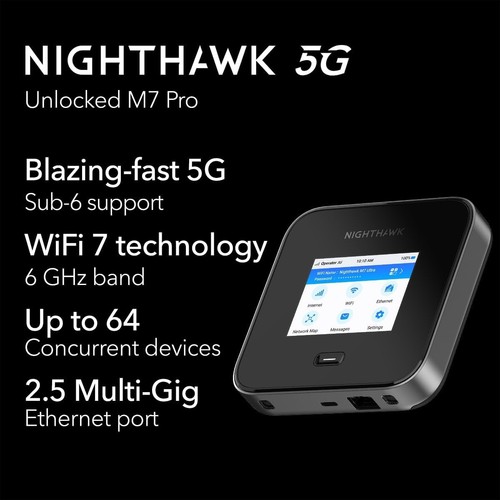 Netgear nighthawk pro - m7, 5g
