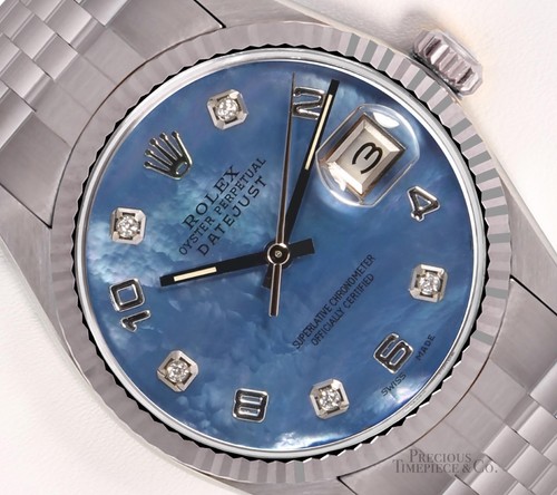 Rolex datejust 36mm steel - 36mm,