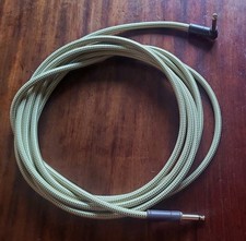 Fender® Cable Deluxe Instrument Cable 4.5 m Tweed lite home use only. Nice Order