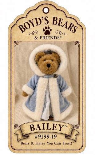 Boyds bears bailey - boyds, #9199-19