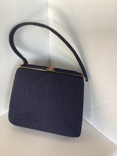 Vintage 1940s-1950s Navy Corde