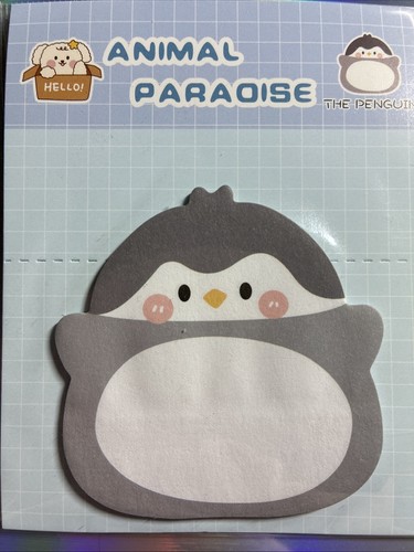 1pc penguin post notes memo - penguin, it