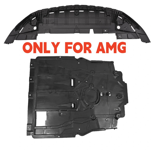 Front bumper engine - engine, splash