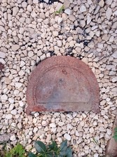 Vintage Antique Cast Iron Fire