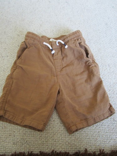 Boys brown shorts - brown, age