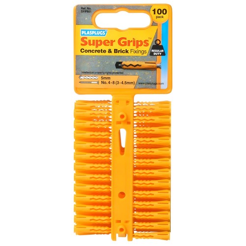 Plasplugs supergrip fixings - plasplugs,
