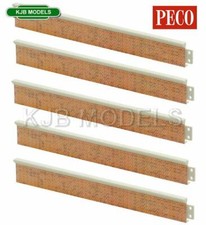 BNIB OO Gauge PECO LK-60 Platform Edging, Brick type (5 Pk)    