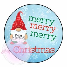 Merry Christmas Red Blue Gonk