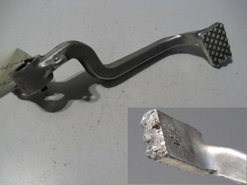 Brake pedal foot brake lever