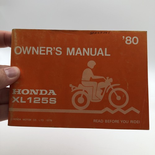 Vintage 1979 1980 honda - vintage, xl125s