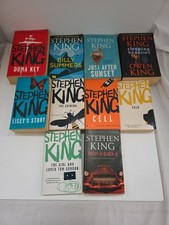 Stephen King Paperback Book Bundle X 10