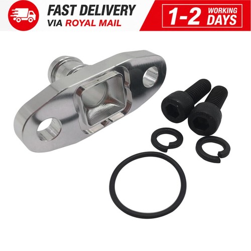 Billet turbo oil - billet, drain