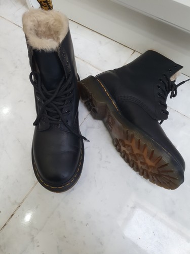 Martens black serena boots - dr,
