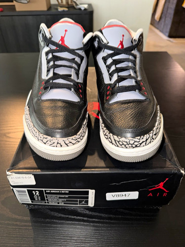 Jordan retro black cement - jordan, 3