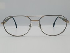 Silhouette 7197 Eyglasses Sunglasses Frame Vintage 1990's Pilot Metal Austria