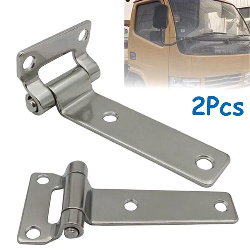 Stainless steel hinges - 2x, t