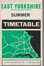 EAST YORKSHIRE BUS TIMETABLE