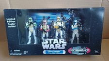 HASBRO* STAR WARS *Black Series * CLONE TROOPERS* 4 figure ltd ed. misb