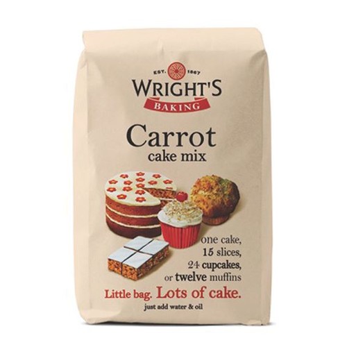 Cake mix wrights - mix, carrot
