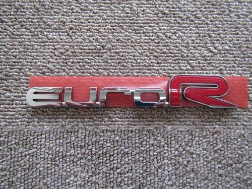 Honda accord euro cl7 emblem - euro, r