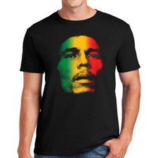 Bob Marley T-Shirt Face Mens