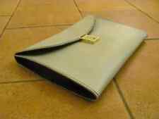 Rutherfords Leather Document Folio Briefcase, Lock Folio. Portfolio.