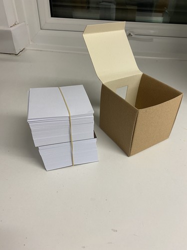 500 loose sheets jotter - 500,