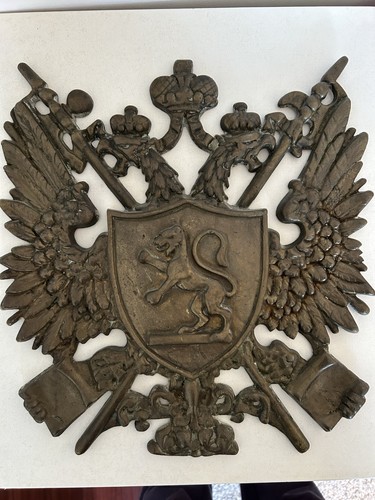Metal coat arms military - metal,