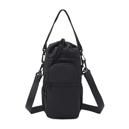 Portable water bottle carrier - water,