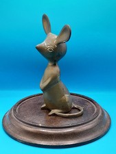 Vintage Solid Brass Mouse Mid