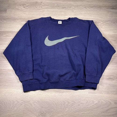 Vintage 1990s nike navy - vintage,