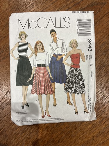 Calls sewing pattern 3443 - mc,