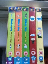 Family Guy DVD box sets seasons 3,4,5,6 and 8