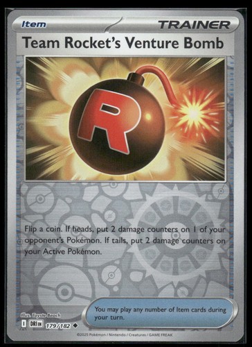 Team rocket venture - rocket's, bomb
